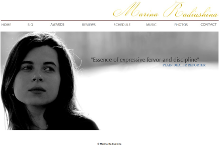 Marina Radiushina - an international classical pianist